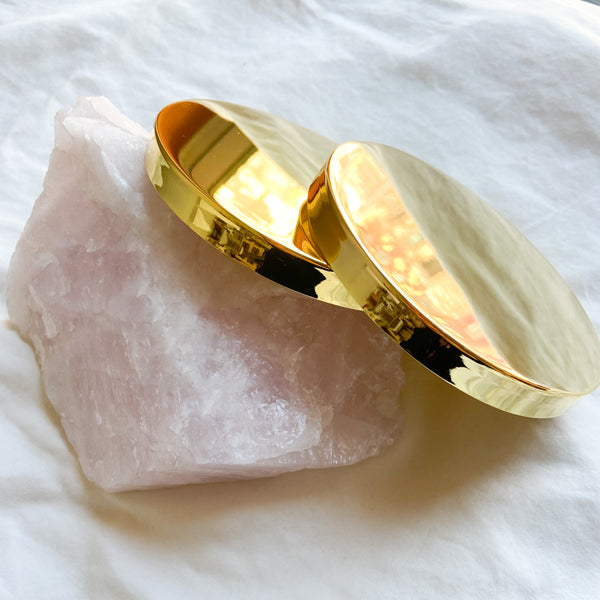 Candle Lid - Gold